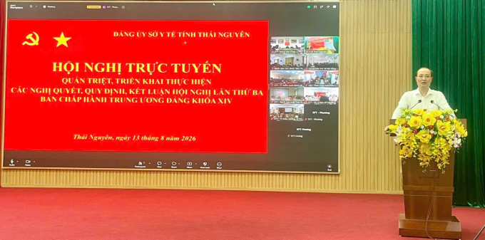 TỔ CHỨC HỘI NGHỊ PHỔ BIẾN QUÁN TRIỆT, TRIỂN KHAI THỰC HIỆN NGHỊ QUYẾT HỘI NGHỊ TRUNG ƯƠNG 3 KHÓA XIV